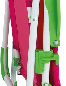 Goedkoop 🎁 Eurotrail Campingstoel Kids Nicky - Roze/ Groen 🎁 -Kamperen-outdoor Verkoopwinkel 229x840