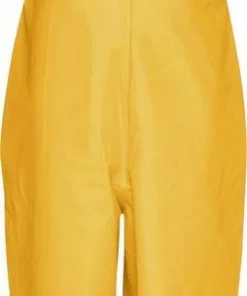 Aanbiedingen 🥰 Playshoes Regenbroek Met Bretels Kinderen - Geel - Maat 116 ✨