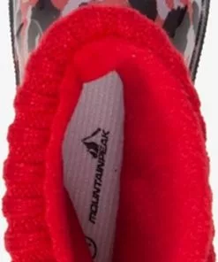 Promo 😍 Mountain Peak Gevoerde Regenlaarzen Met Lichtjes - Roze - Maat 31 ✨ -Kamperen-outdoor Verkoopwinkel 305x840 3