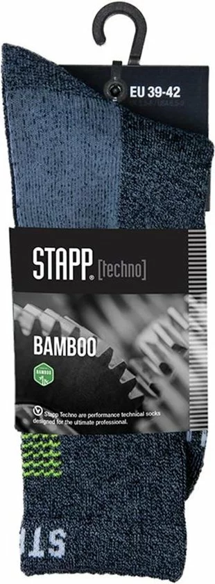 Nieuw π STAPP | 3-paar | Stevige Bamboe Wandel- En Werksokken Bamboo 28400 | Unisex | Grijs / Geel | Maat 39-42 βοΈ 2 Nieuw π STAPP | 3-paar | Stevige Bamboe Wandel- En Werksokken Bamboo 28400 | Unisex | Grijs / Geel | Maat 39-42 βοΈ - Afbeelding 2