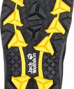 Kopen ⌛ Jack Wolfskin VOJO 3 TEXAPORE LOW M - Black / Burly Yellow XT - Mannen - Maat 43 ✨ -Kamperen-outdoor Verkoopwinkel 325x840 3