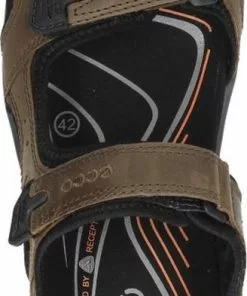 Kopen 👏 Ecco 🩴 Sandalen - Maat 44 - Mannen - Donker Bruin - Zwart ✨ -Kamperen-outdoor Verkoopwinkel 328x840 6