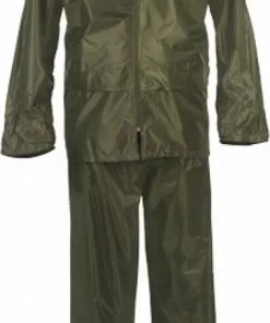 Goedkoop β¨ Merkloos Regenpak - Donker Groen XXXL π