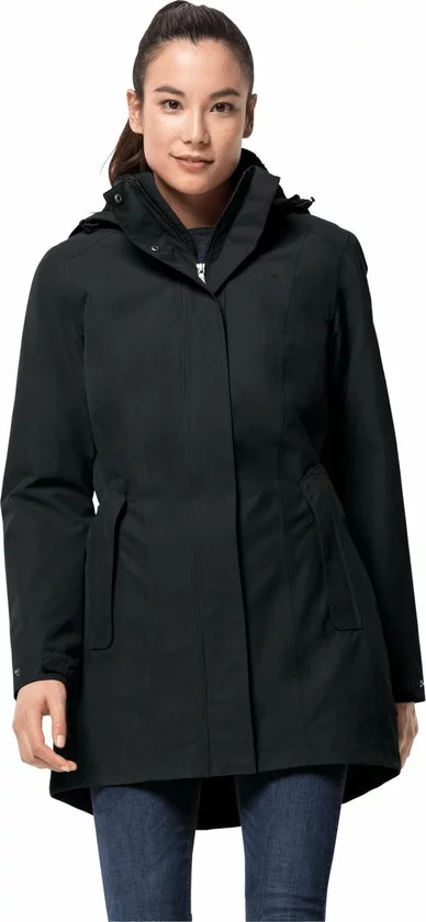 Hete verkoop 🥰 Jack Wolfskin Madison Avenue Outdoorjas Dames - Phantom - Maat L 🤩 7 Hete verkoop 🥰 Jack Wolfskin Madison Avenue Outdoorjas Dames - Phantom - Maat L 🤩 - Afbeelding 7