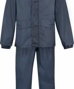 Begroting 🔔 BJØRNSON Dusch Regenpak Dames & Heren - Waterdicht - Maat 2XL - Donkerblauw 🌟 -Kamperen-outdoor Verkoopwinkel 393x840 1