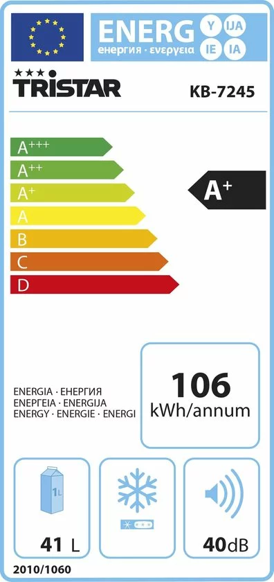 Nieuw π Tristar KB-7245 Elektrische Koelbox - 230V - 41 L - Blauw / Zilver π 2 Nieuw π Tristar KB-7245 Elektrische Koelbox - 230V - 41 L - Blauw / Zilver π - Afbeelding 2