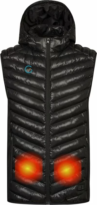 Goedkoop ⌛ Gløde GLØDE Elektrische Verwarmde Kleding Bodywarmer Heren Vest Met Accu ⭐ 8 Goedkoop ⌛ Gløde GLØDE Elektrische Verwarmde Kleding Bodywarmer Heren Vest Met Accu ⭐ - Afbeelding 8