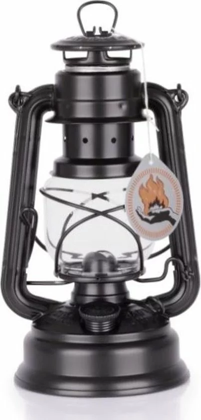 Promo ⭐ Feuerhand 276 Olielamp / Stormlamp Mat Zwart + 1 Liter Farmlight Lampolie ⌛ 2 Promo ⭐ Feuerhand 276 Olielamp / Stormlamp Mat Zwart + 1 Liter Farmlight Lampolie ⌛ - Afbeelding 2