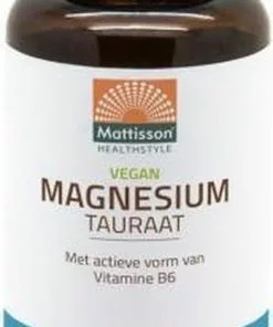 Begroting ⭐ Mattisson - Magnesium Tauraat Met Vitamine B6 - 120 Capsules 🌟 -Kamperen-outdoor Verkoopwinkel 411x840 1