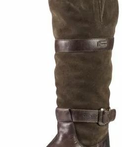 Aanbiedingen 🔔 Horka Outdoorlaarzen Highlander Leer/suède Bruin/groen Maat 37 🎉 -Kamperen-outdoor Verkoopwinkel 419x840