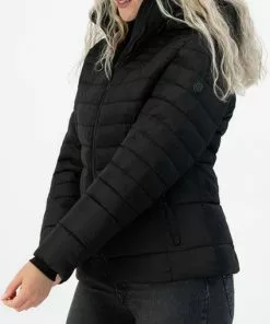 Promo ⌛ Kjelvik - Florine Black - Jas Voor Vrouwen - Maat 44 ✔️ -Kamperen-outdoor Verkoopwinkel 425x840 1