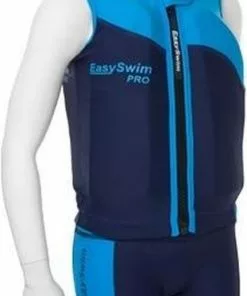 Gloednieuw ⭐ EasySwim Pro - Drijfpakje - Zwemvest & Zwembroek - Blauw - L : 24-28 Kg 😍