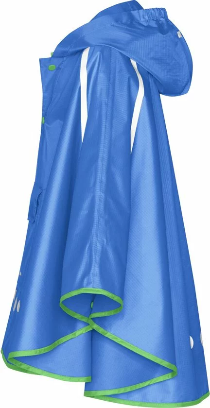 Gloednieuw π₯ Playshoes - Regenponcho Voor Kinderen - Opvouwbaar - Blauw - Maat XL π₯° 2 Gloednieuw π₯ Playshoes - Regenponcho Voor Kinderen - Opvouwbaar - Blauw - Maat XL π₯° - Afbeelding 2