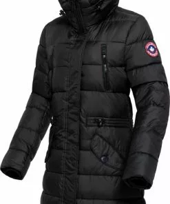 Nieuw 👍 Paragoose - Dames Jas Winter Mazla Black - Model 2023 -Maat M 👏 -Kamperen-outdoor Verkoopwinkel 433x840