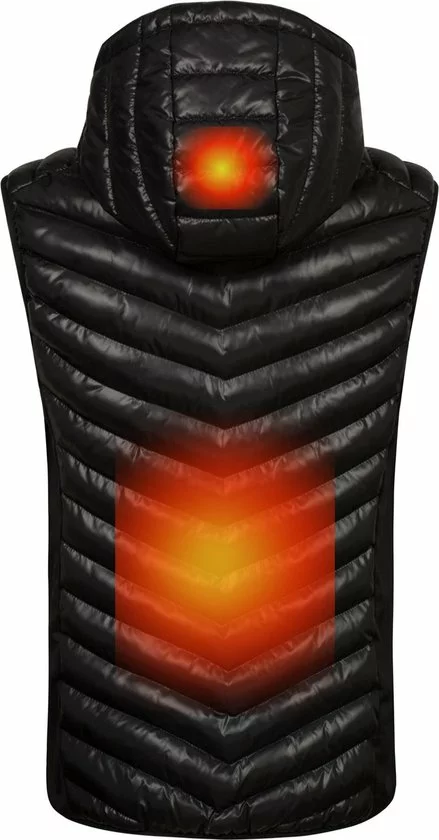 Goedkoop ⌛ Gløde GLØDE Elektrische Verwarmde Kleding Bodywarmer Heren Vest Met Accu ⭐ 3 Goedkoop ⌛ Gløde GLØDE Elektrische Verwarmde Kleding Bodywarmer Heren Vest Met Accu ⭐ - Afbeelding 3