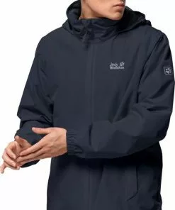 Promo 😍 Jack Wolfskin Stormy Point Outdoorjas Heren - Maat L 🌟 -Kamperen-outdoor Verkoopwinkel 444x840 3