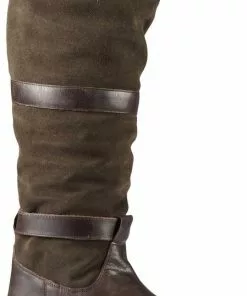 Aanbiedingen 🔔 Horka Outdoorlaarzen Highlander Leer/suède Bruin/groen Maat 37 🎉 -Kamperen-outdoor Verkoopwinkel 449x840