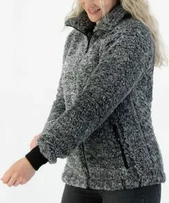 Top 10 ✨ Kjelvik Dames Vest - Teddy Dames Vest - Philou - Zwart Gemeleerd - Maat 40 ❤️ -Kamperen-outdoor Verkoopwinkel 449x840 4