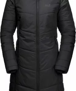 Promo ❤️ Jack Wolfskin North York Outdoorjas Dames - Black - Maat XS 🥰