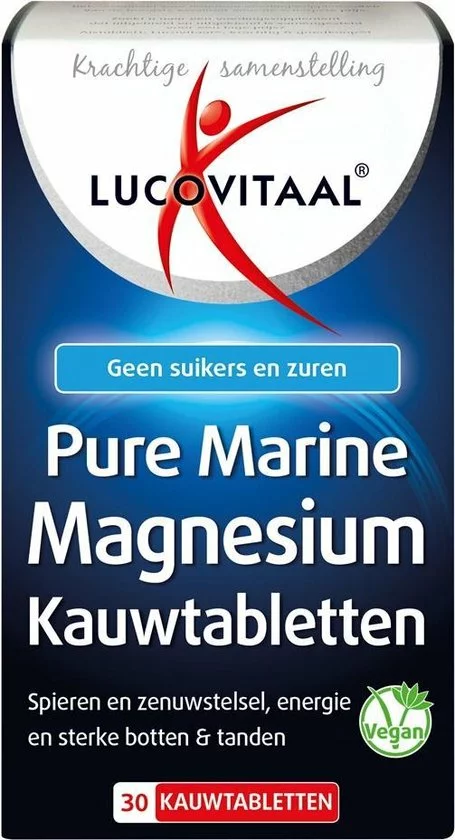 Kopen β€οΈ 3x Lucovitaal Marine Magnesium 30 Kauwtabletten π 5 Kopen β€οΈ 3x Lucovitaal Marine Magnesium 30 Kauwtabletten π - Afbeelding 5