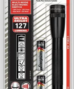 Beste Verkoop 😍 Maglite Mini LED - AA - Zaklamp - Outdoor - 127 Lumens - Flashlight - Zwart ❤️