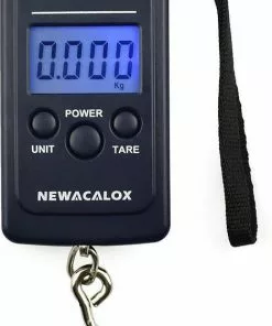 Coupon 🤩 Newacalox Digitale Weegschaal Met LCD Scherm 10g Tot 40kg - Hangweegschaal - Vis Weegschaal - Kofferweegschaal - Kofferweger - Bagageweger 😍 -Kamperen-outdoor Verkoopwinkel 469x840
