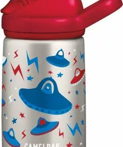 Beste Pirce π CamelBak Eddy+ Kids SST Vacuum Insulated - Isolatie Drinkfles - 350 Ml - Metaal (UFO's) π