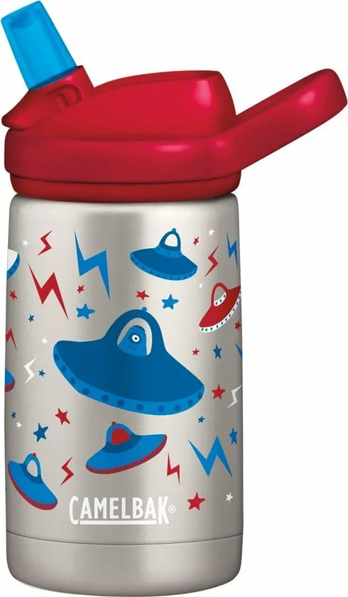 Beste Pirce π CamelBak Eddy+ Kids SST Vacuum Insulated - Isolatie Drinkfles - 350 Ml - Metaal (UFO's) π 1 Beste Pirce π CamelBak Eddy+ Kids SST Vacuum Insulated - Isolatie Drinkfles - 350 Ml - Metaal (UFO's) π