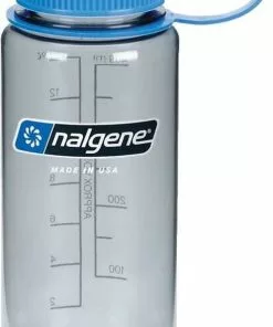 Goedkoopste 𧨠Nalgene Sustain Wide Mouth 500ML - Drinkfles - Grey π