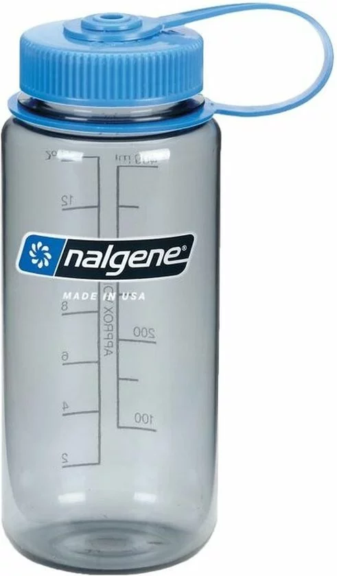 Goedkoopste 𧨠Nalgene Sustain Wide Mouth 500ML - Drinkfles - Grey π 1 Goedkoopste 𧨠Nalgene Sustain Wide Mouth 500ML - Drinkfles - Grey π
