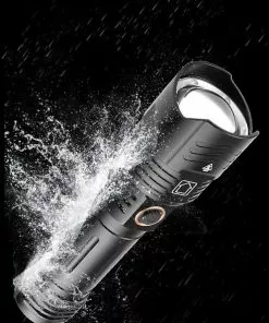 Goedkoopste 🔥 Merkloos Professionele Oplaadbare LED Zaklamp AOS Light XHP 110.2 4700 Lumen 😍 -Kamperen-outdoor Verkoopwinkel 497x840