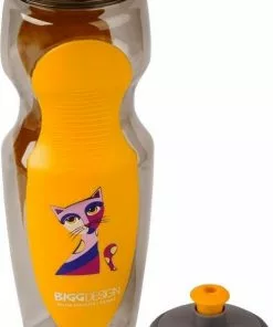 Goedkoop ⌛ BiggDesign Owl City - Drinkfles - Waterfles - BPA Vrij - Sport Bidon - 750ml - Geel ✔️ -Kamperen-outdoor Verkoopwinkel 500x840 1