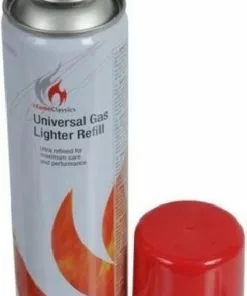 Gloednieuw 💯 Merkloos Aansteker Gas / Butaan Gasfles 250 Ml 🎉