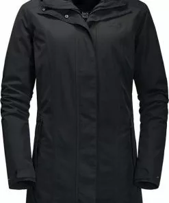 Hete verkoop π₯° Jack Wolfskin Madison Avenue Outdoorjas Dames - Phantom - Maat L π€©