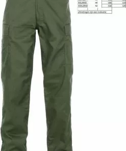 Goedkoop 👏 Fostex BDU Legerbroek Groen Maat XL 👍