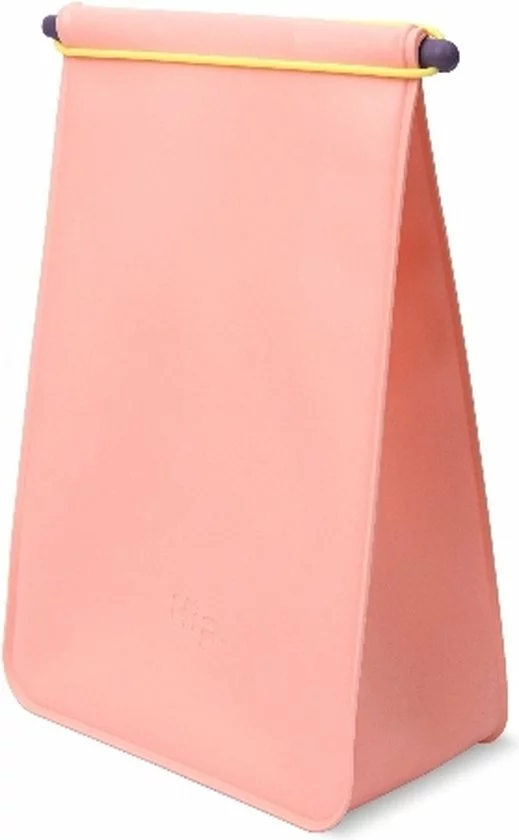 Beste deal β€οΈ HIP Pack Groot - Herbruikbare Lunchzak - Siliconen/Polypropyleen - Roze π 4 Beste deal β€οΈ HIP Pack Groot - Herbruikbare Lunchzak - Siliconen/Polypropyleen - Roze π - Afbeelding 4