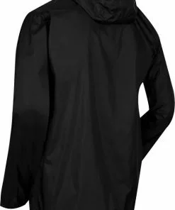 Goedkoop ❤️ Regatta Pack It III Jas - Heren - Zwart 🥰 -Kamperen-outdoor Verkoopwinkel 521x840 3