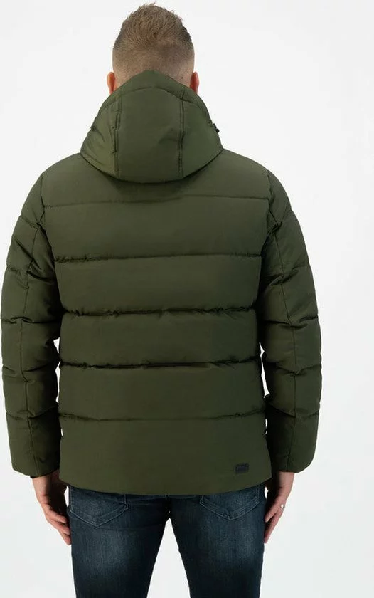Gloednieuw π Kjelvik Heren Winterjas - Padded, Gewatteerde Jas - Umberto - Groen - Maat 4XL π 4 Gloednieuw π Kjelvik Heren Winterjas - Padded, Gewatteerde Jas - Umberto - Groen - Maat 4XL π - Afbeelding 4