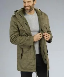 Hete verkoop 🔔 Brandit Parka, Olijfgroen, Maat L 😉 -Kamperen-outdoor Verkoopwinkel 529x840 5