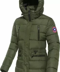 Goedkoop 💯 Paragoose - Dames Jas Winter Simone Kaki - Model 2023 -Maat L 💯 -Kamperen-outdoor Verkoopwinkel 530x840