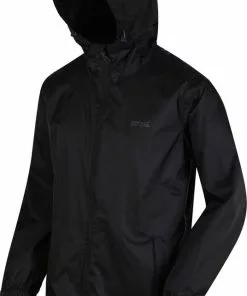 Goedkoop ❤️ Regatta Pack It III Jas - Heren - Zwart 🥰