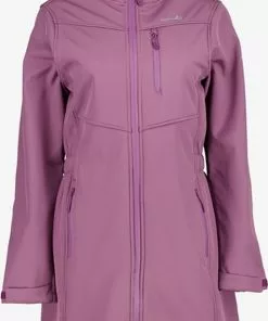 Beste Verkoop π Mountain Peak Dames Softshell Jas - Paars - Maat M - Winddicht - Ademend Materiaal π