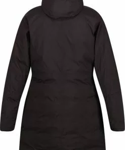Groothandel 😍 Regatta, 👩 Womens Yewbank II Waterdichte Dames Winterjas, Zwart, Maat 40 🛒 -Kamperen-outdoor Verkoopwinkel 547x840 2
