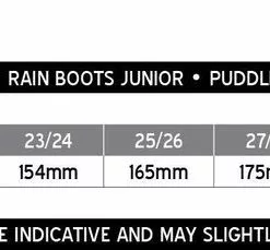 Beste Verkoop 🥰 Ralka Regenlaarzen Puddle Junior - Groen - Maat 27/28 ⭐ -Kamperen-outdoor Verkoopwinkel 550x229