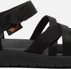 Beste Verkoop 😉 Teva Sanborn Dames Wandelsandalen - Zwart - Maat 37 ✔️ -Kamperen-outdoor Verkoopwinkel 550x238 2