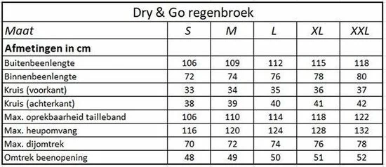 Kopen ✨ Lynx Regenbroek Dry & Go Heren Nylon Zwart Maat L ⭐ 3 Kopen ✨ Lynx Regenbroek Dry & Go Heren Nylon Zwart Maat L ⭐ - Afbeelding 3