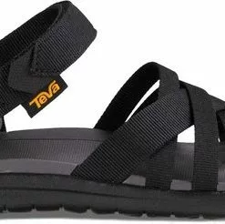 Beste Verkoop 😉 Teva Sanborn Dames Wandelsandalen - Zwart - Maat 37 ✔️ -Kamperen-outdoor Verkoopwinkel 550x246