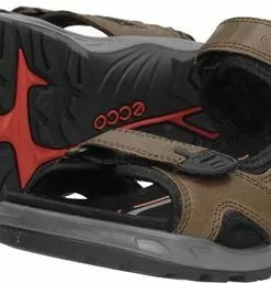 Kopen 👏 Ecco 🩴 Sandalen - Maat 44 - Mannen - Donker Bruin - Zwart ✨ -Kamperen-outdoor Verkoopwinkel 550x257 2