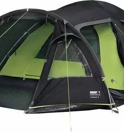 Coupon π High Peak Mesos 4 Koepeltent - Donkergrijs - 4 Persoons π