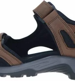 Kopen 👏 Ecco 🩴 Sandalen - Maat 44 - Mannen - Donker Bruin - Zwart ✨ -Kamperen-outdoor Verkoopwinkel 550x269 5